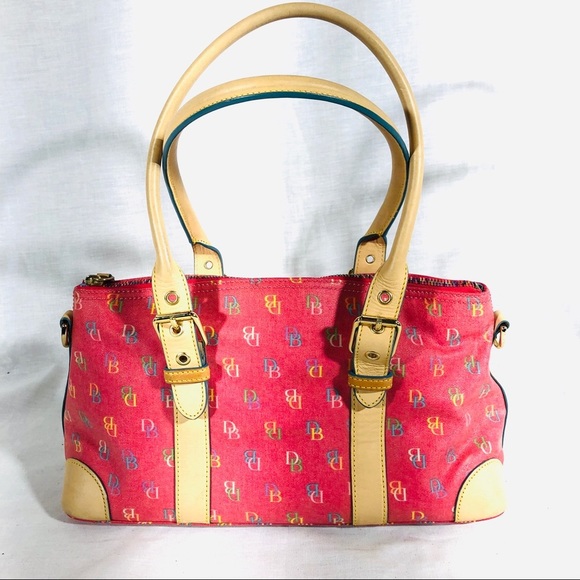 Dooney & Bourke Handbags - Dooney and Bourke Pink Shoulder Purse EUC